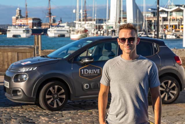 Deucalion McGregor-Sims, of 1Drive driving school. Picture: Mike Cooter (240921).