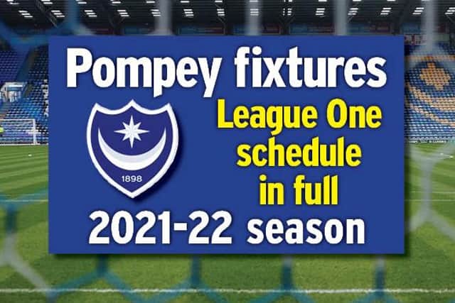 Pompey kick off the 2021-22 season at Fleetwood on Saturday, August 7.