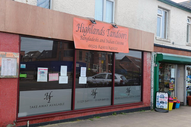 Highlands Tandoori in Highlands Road has a rating of 4 out of 5 based on 216 reviews on TripAdvisor.