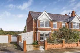 The property comes with three bedrooms, one bathroom and two reception rooms.