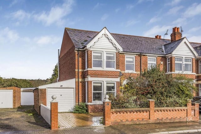 The property comes with three bedrooms, one bathroom and two reception rooms.