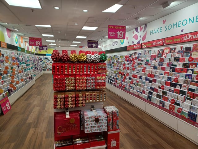 The new store in Fareham Shopping Centre.