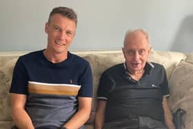 Peter Sanderson with Malcolm Richards, whose life he helped to save following a cardiac arrest in Portchester