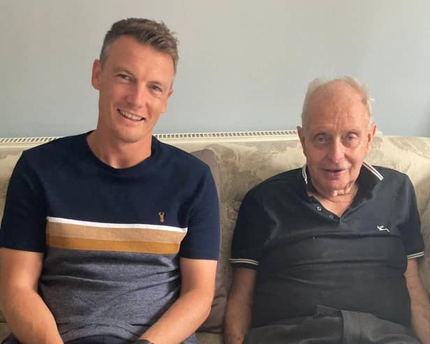 Peter Sanderson with Malcolm Richards, whose life he helped to save following a cardiac arrest in Portchester