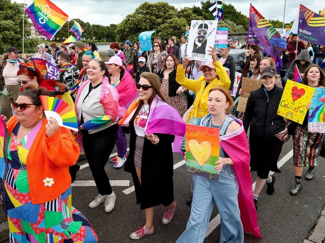 Portsmouth Pride, Eastney Esplanade on Southsea seafront Picture: Chris Moorhouse (070625-070)