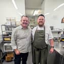Hoggies Owner & Chef: Simon Hartnett and his Uncle; English-Australian Chef and Restaurateur, Gary Mehigan.