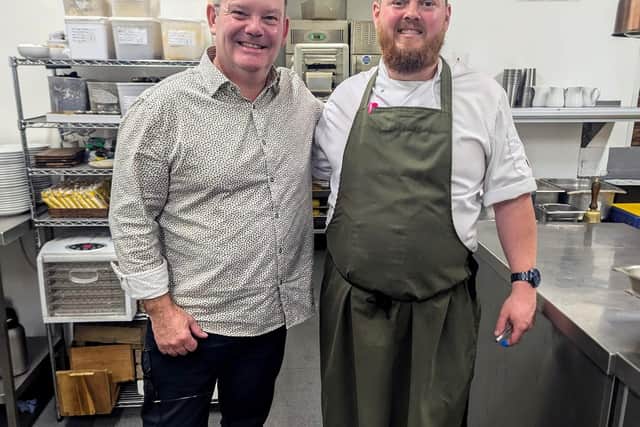 Hoggies Owner & Chef: Simon Hartnett and his Uncle; English-Australian Chef and Restaurateur, Gary Mehigan.