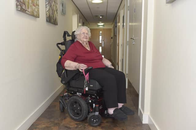 Marion is now at home recovering after her unexpected stint at the hospital.
Picture: Sarah Standing (130123-8061)