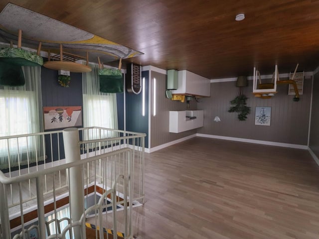 The Upside Down House Portsmouth attraction is opening in Southsea on March 4, 2023.
Pictured: First look at the Upside Down House on Friday 3rd March 2023
Picture: Habibur Rahman