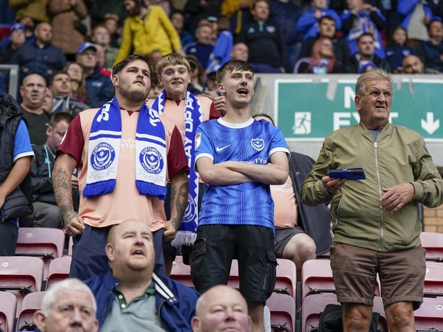 Pompey boasted the fourth best average way attendance in L1 before today's game
