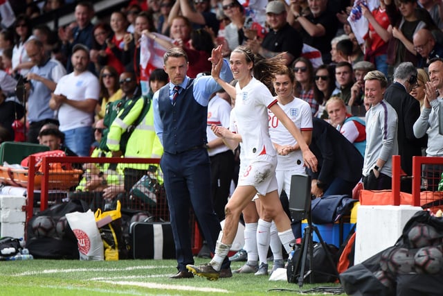 As an England Women's senior assistant coach under Phil Neville between 2020-21, Foster also helped lay some of the foundations that led to England's success at last summer's European Championships in this country.   Picture: Nathan Stirk/Getty Images