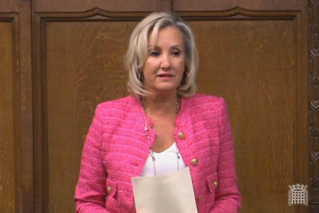 Caroline Dinenage in the House of Commons