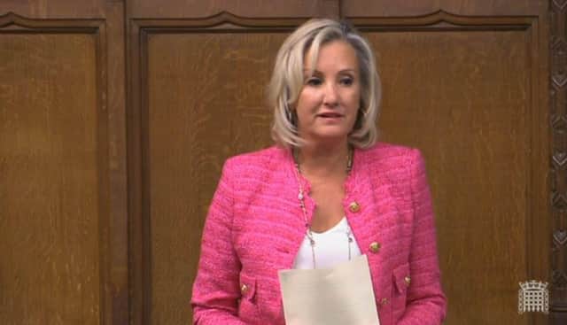 Caroline Dinenage in the House of Commons