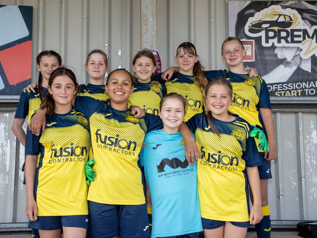 Moneyfields Girls U12s. Picture: Alex Shute