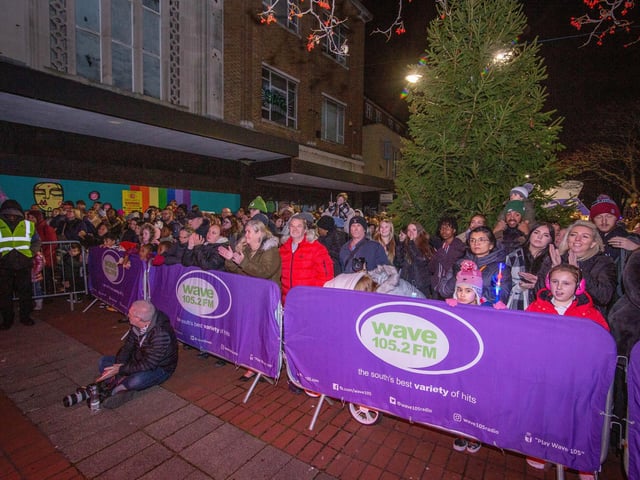 Palmerston Road Christmas Lights Switch On at Southsea on Thursday 23rd November 2023
Picture: Habibur Rahman