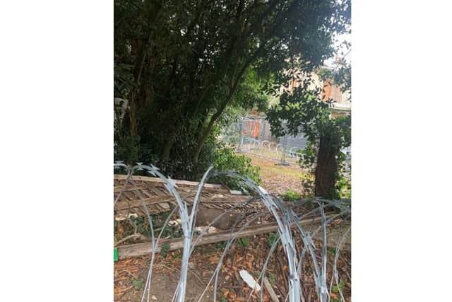 Firefighters are worried that people trespassing on the derelict site could be injured in the future. Picture: Dan Harbut