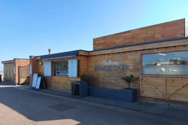 Southsea Beach Cafe on the seafront