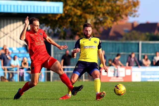 Gosport's Rory Williams will miss the trip to Taunton with a hamstring injury. Picture: Tom Phillips
