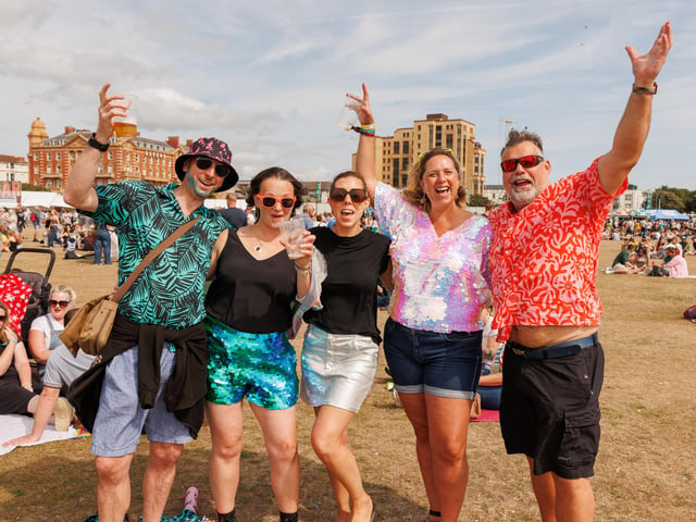 Crowds enjoy day one at Victorious Festival 2024.