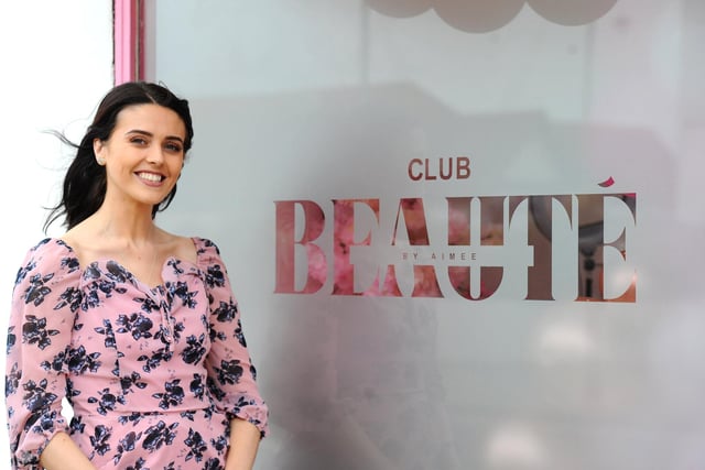 Aimee Wallbridge has opened up her own beauty salon called Club Beauté in Pier Street, Lee-on-the-Solent, and held a opening party on Good Friday April 18, 2025.   Picture: Sarah Standing (180425-4335)