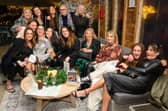 Pictured is: Jordan Hunt (silver dress) with her hen party. Jordan will be getting married at The Queens Hotel in a few weeks.
Picture: Keith Woodland (261121-17)
