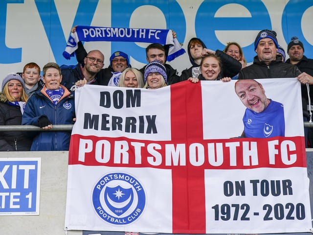 1,517 Pompey fans made the trip to Whaddon Road for the Blues' 2-1 defeat at Cheltenham.