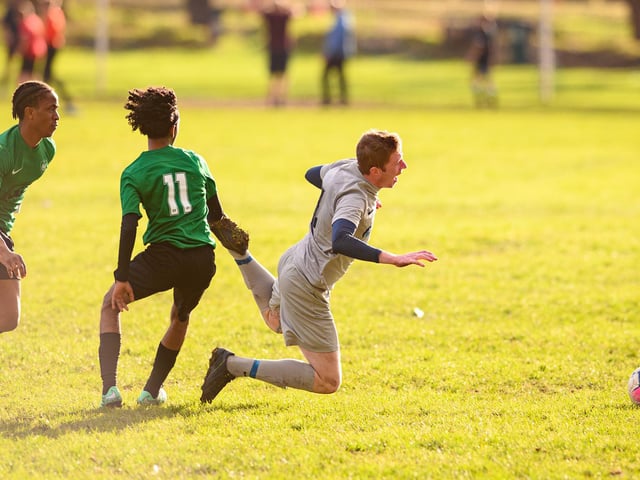 Mother Shipton (grey) v FFTP. Picture by Keith Woodland