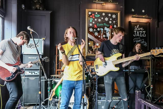 Sarpa Salpa perform at Dials Festival 2019. Picture: Lorna Edwards