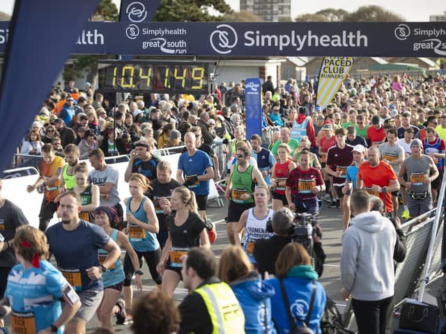 Neil.fatkin@jpimedia.co.uk. Organisers of the event have set up a new online running challenge to raise money for the NHS.

Picture: Peter Langdown