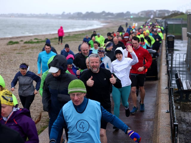 Lee-on-the-Solent parkrun. Picture  by Sam Stephenson