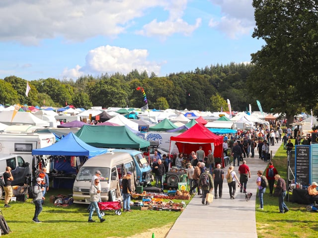 Stands at the International Autojumble
