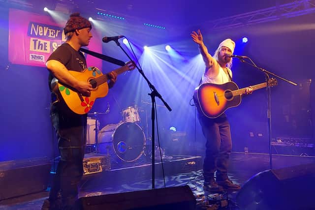 Will and The People performing acoustically at Tonic Fest 3 at The Wedgewood Rooms on November 26, 2022