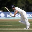 Joe Weatherley scored his first Championship half century of the 2021 season at Cheltenham. Photo by Alex Davidson/Getty Images.