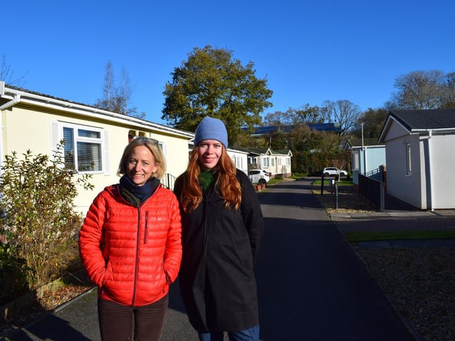 Catriona and Katherine from Energise South Downs