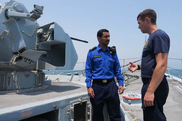 The aim of the exercises was to put the minehunters through their paces and make sure the crews are prepared for future operations. Picture: Ian Miller/Royal Navy.