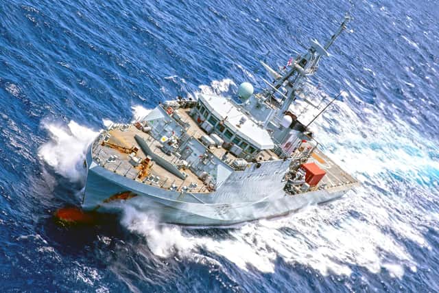 BAE Systems has carried out repair work on HMS Medway on the other side of the Atlantic.