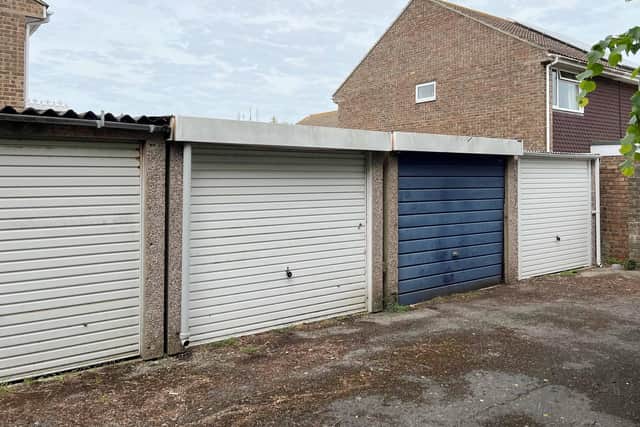 This garage in Headley Close, Lee-on-the-Solent was sold at auction by Clive Emson Auctioneers for £17,000 on September 21, 2022