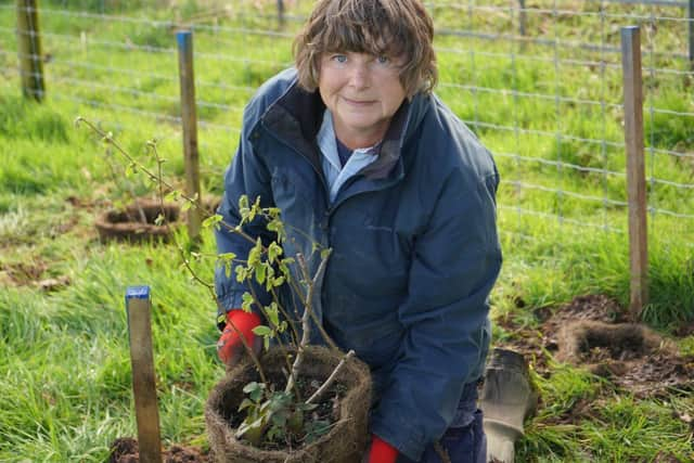 Leader of the local volunteer project, Tracey Viney.