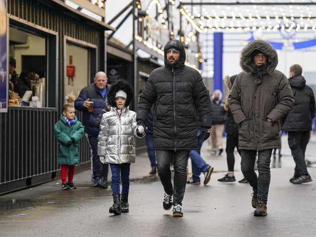 Wrapped up warm ahead of the game.