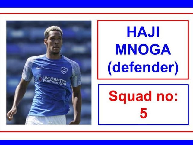 Having played a key role in pre-season, the young defender is waiting on his first appearance of the season. Michael Morrison's arrival, plus Sean Raggett's return from injury has meant Danny Cowley has went for other options in the centre of defence so far. Mnoga could get his chance, though, tonight as Cowley looks to manage his more senior pair's game time.