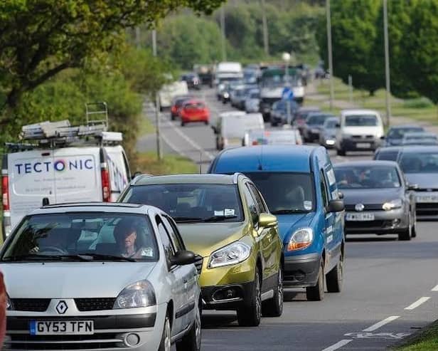 London Road partially blocked in both directions following road traffic collision 