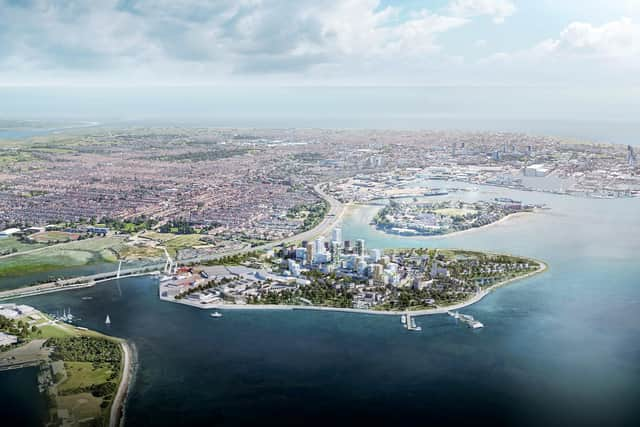 How Tipner West could look if the city council's plans are approved. Picture: Portsmouth City Council