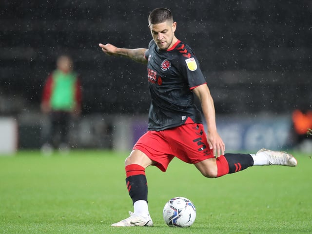 Club: Fleetwood; Age: 31; Position: Left-back; Appearances: 36; Goals: 6; Assists: 6; WhoScored rating: 6.93