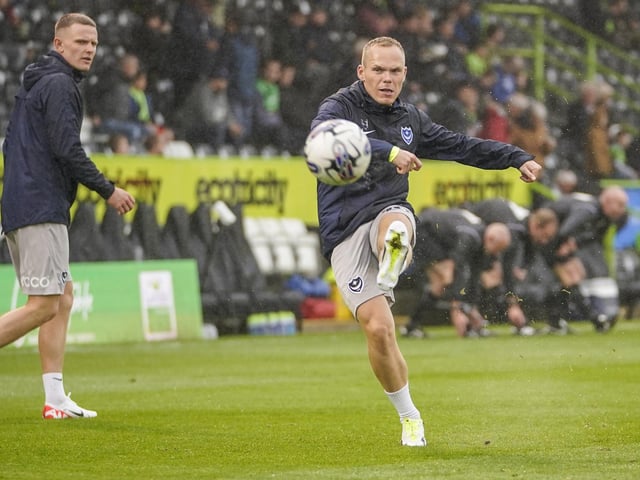 Mousinho: 'He's been out on the grass doing quiet a bit and hopefully we'll see him in the next couple of weeks.'