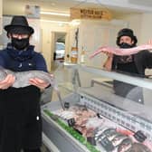 Owners of Sea-licious in West Street, Fareham, Zoe Marshall and her husband James. 

Picture: Sarah Standing (041220-9533)