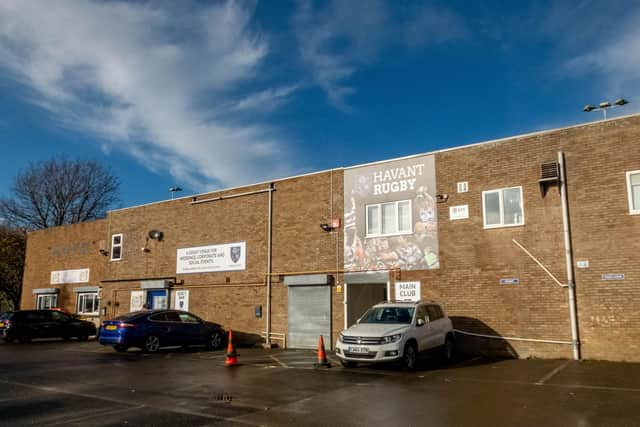 Havant Rugby Football Club in Fraser Road, Havant. Picture: Habibur Rahman