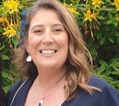 Emma Murray, chairperson of the Purbrook Junior Support Association