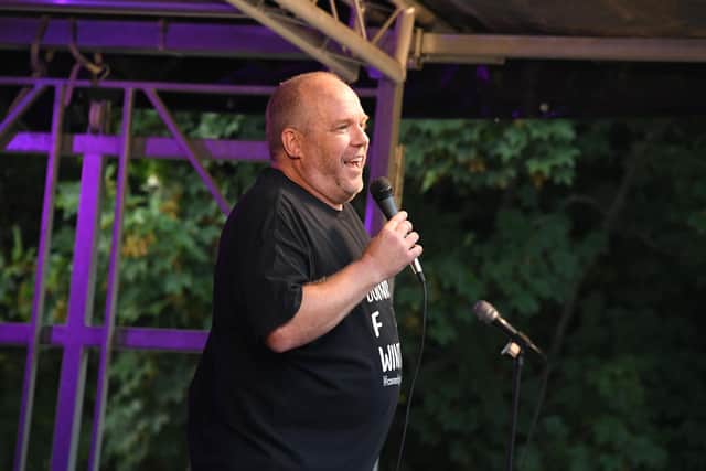 James Alderson is bringing his outdoor comedy club nights, Comedy Under the Stars back to Catherington. Picture by Paul Jacobs/pictureexclusive.com