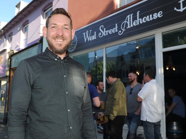 The West Street Alehouse at 164a West Street, Fareham was rated five on June 6.

Pictured:  Landlord, Steve Willemsen.

Picture: Habibur Rahman