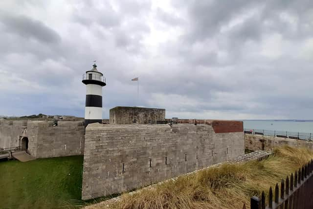 Southsea Castle works